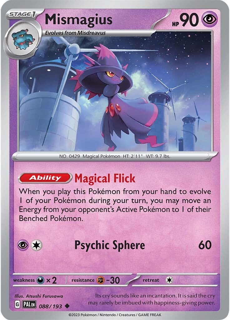 Mismagius (088/193) [Scarlet & Violet: Paldea Evolved] | Cracking-Singles