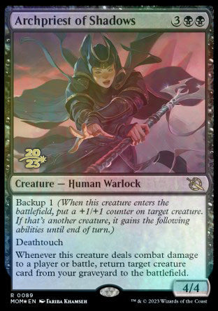 Archpriest of Shadows [March of the Machine Prerelease Promos] | Cracking-Singles