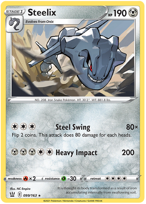 Steelix (099/163) [Sword & Shield: Battle Styles] | Cracking-Singles