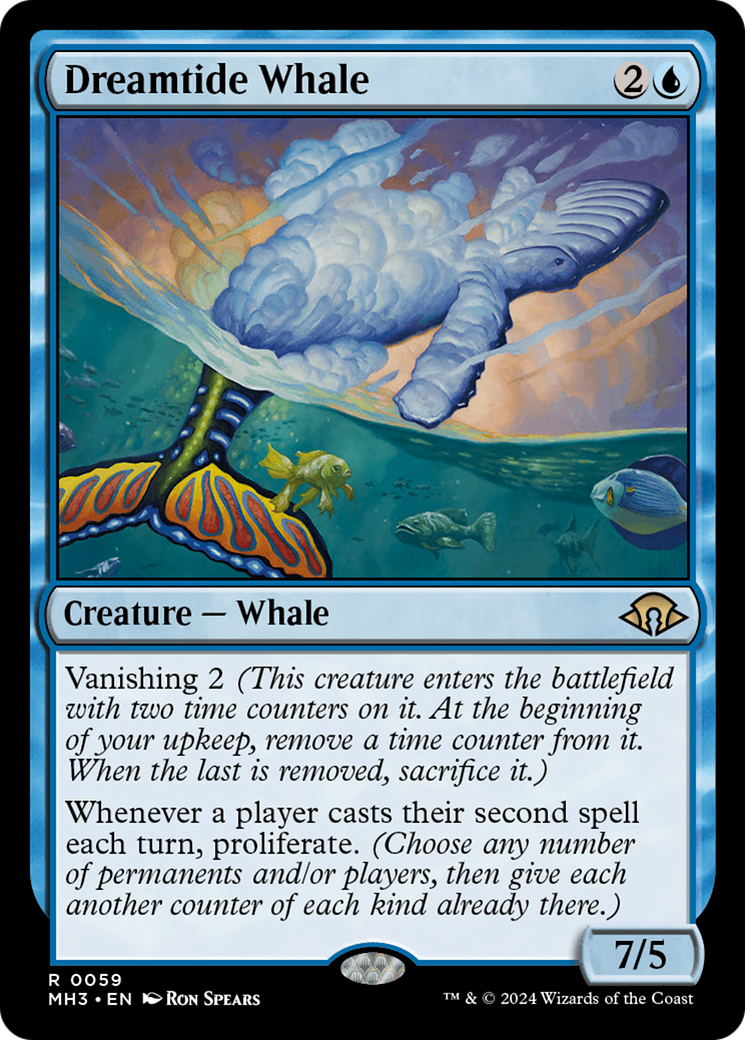 Dreamtide Whale [Modern Horizons 3] | Cracking-Singles