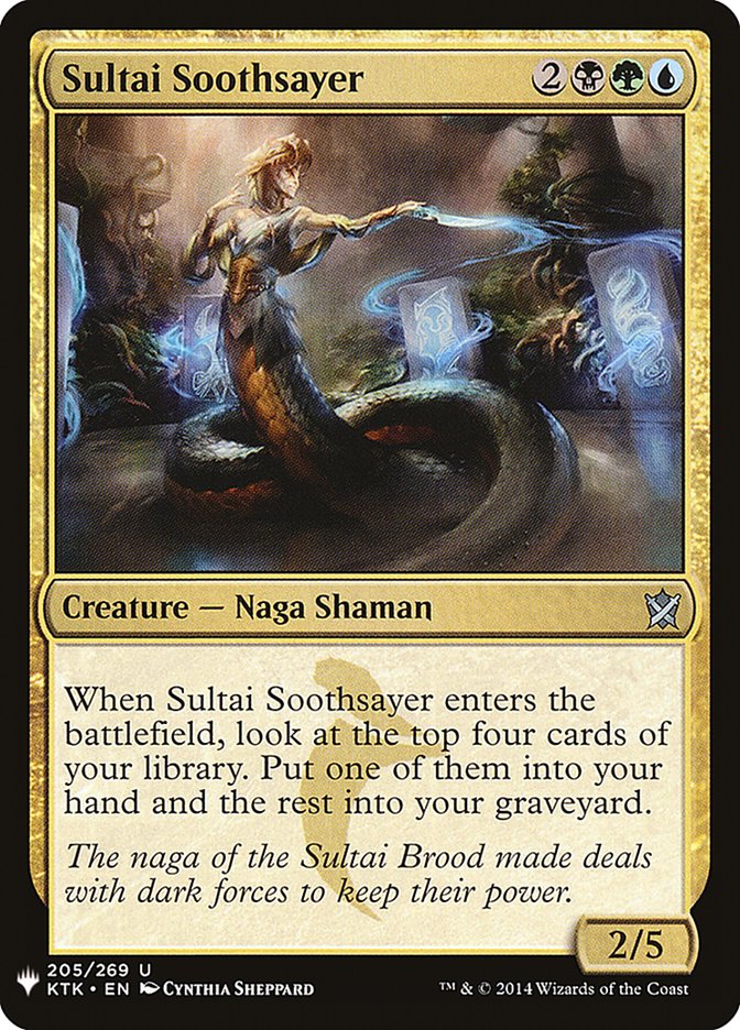 Sultai Soothsayer [Mystery Booster] | Cracking-Singles