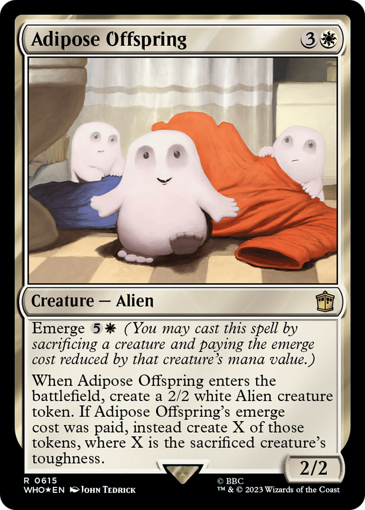 Adipose Offspring (Surge Foil) [Doctor Who] | Cracking-Singles