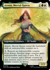 Arwen, Mortal Queen (Extended Art) (Surge Foil) [The Lord of the Rings: Tales of Middle-Earth] | Cracking-Singles