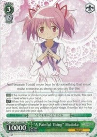 “A Painful Thing” Madoka (MM/W35-E027 RR) [Puella Magi Madoka Magica the Movie -Rebellion-] | Cracking-Singles