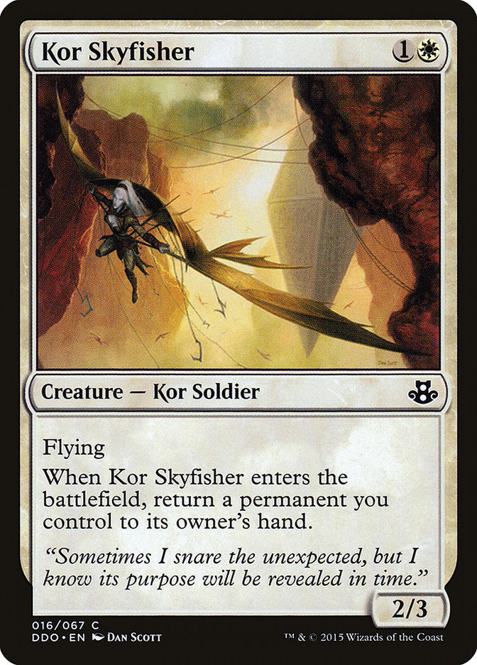 Kor Skyfisher [Duel Decks: Elspeth vs. Kiora] | Cracking-Singles