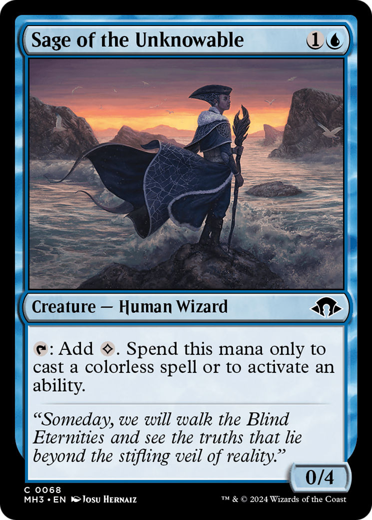 Sage of the Unknowable [Modern Horizons 3] | Cracking-Singles