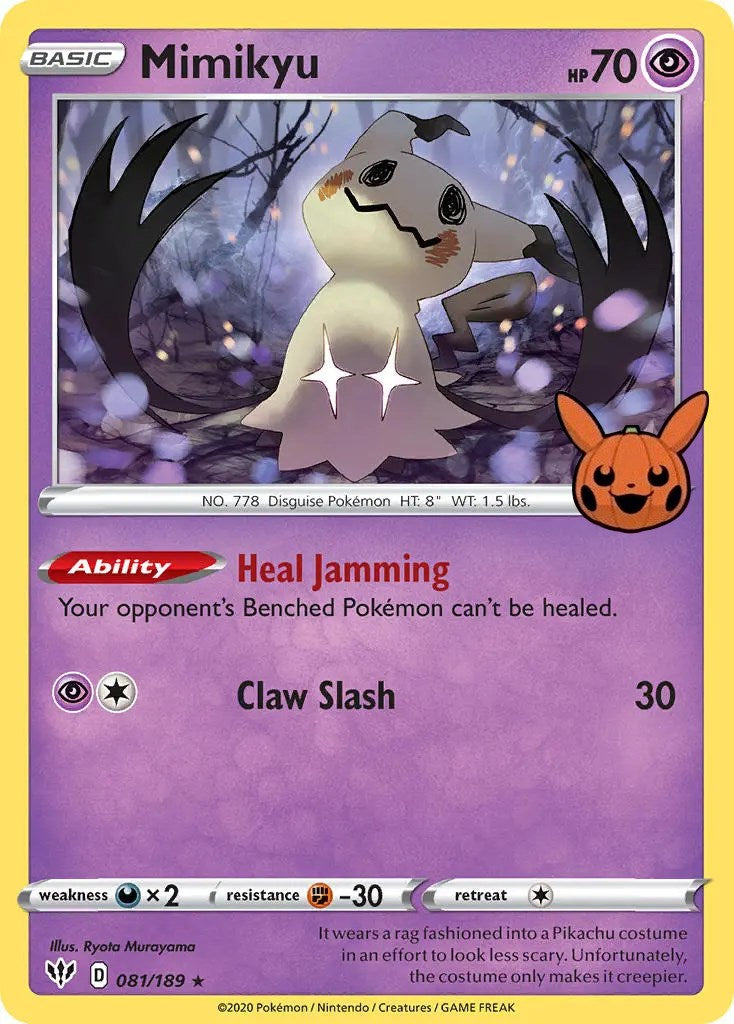 Mimikyu (081/189) [Trick or Trade] | Cracking-Singles