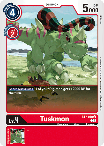 Tuskmon [BT7-010] [Next Adventure] | Cracking-Singles