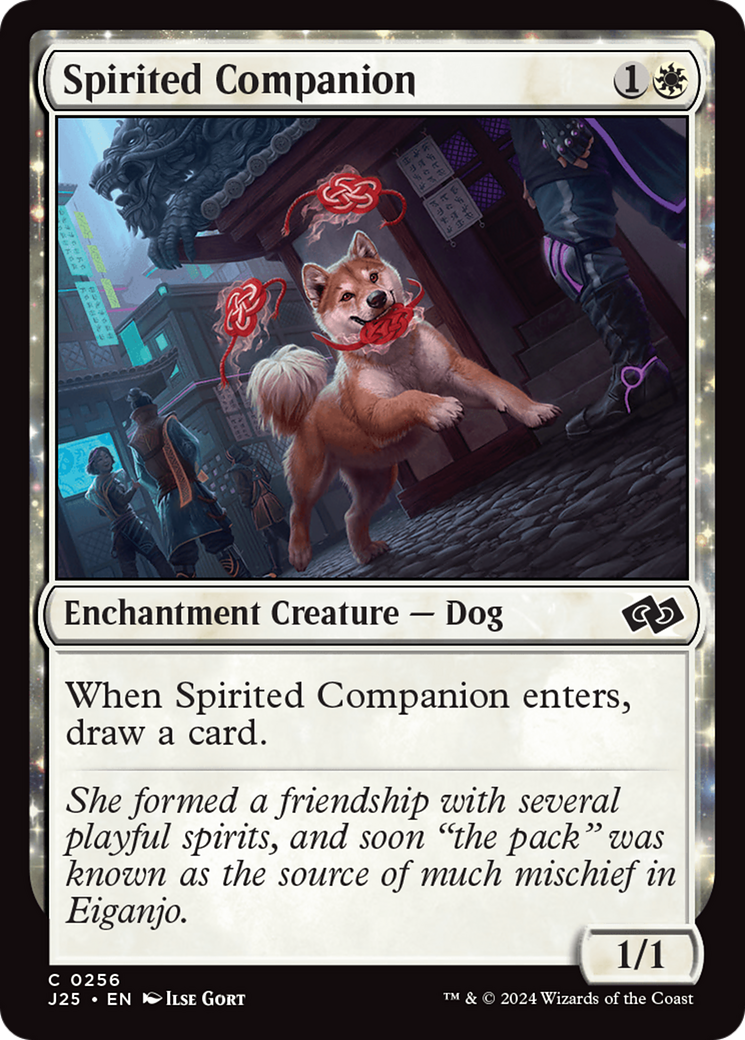 Spirited Companion [Foundations Jumpstart] | Cracking-Singles