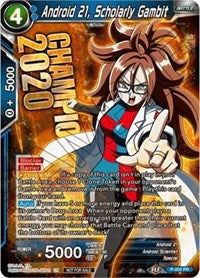 Android 21, Scholarly Gambit (P-202) [Promotion Cards] | Cracking-Singles