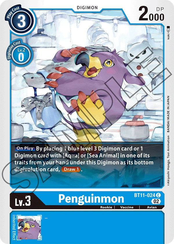 Penguinmon [BT11-024] [Dimensional Phase] | Cracking-Singles