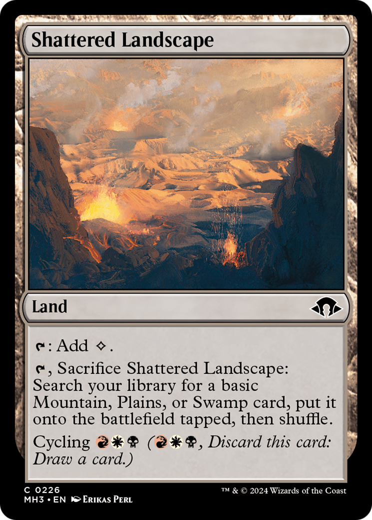 Shattered Landscape [Modern Horizons 3] | Cracking-Singles