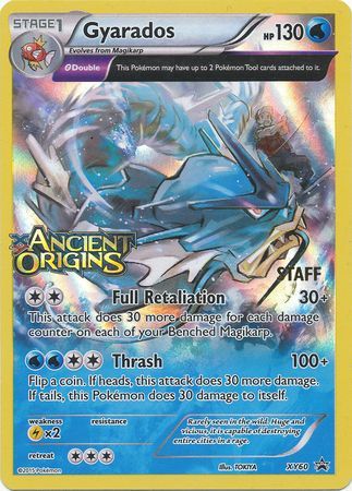 Gyarados (XY60) (Staff) [XY: Black Star Promos] | Cracking-Singles