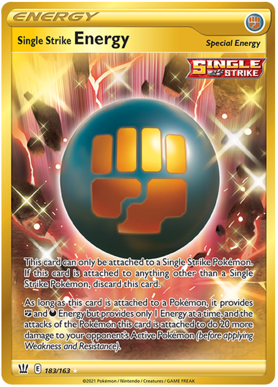 Single Strike Energy (183/163) [Sword & Shield: Battle Styles] | Cracking-Singles