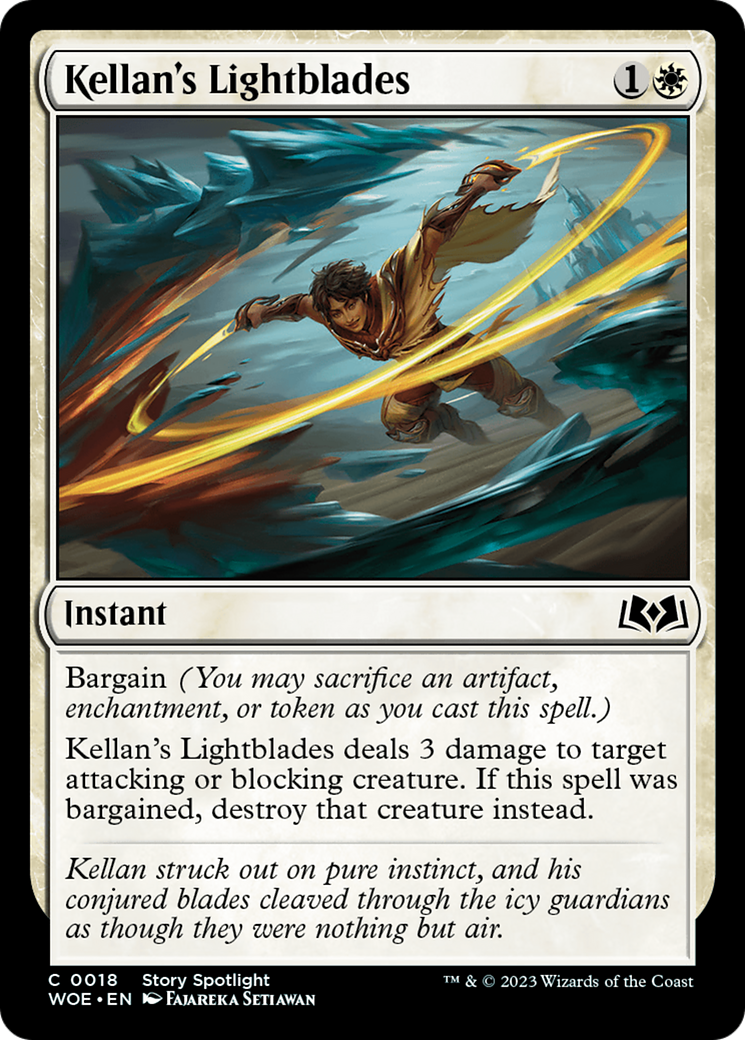 Kellan's Lightblades [Wilds of Eldraine] | Cracking-Singles