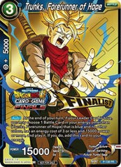 Trunks, Forerunner of Hope (Championship Final 2019) (Finalist) (P-139) [Tournament Promotion Cards] | Cracking-Singles