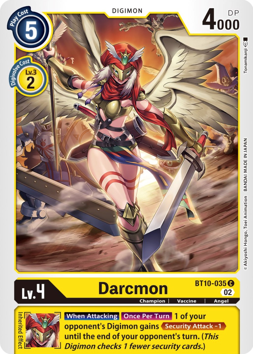 Darcmon [BT10-035] [Xros Encounter] | Cracking-Singles