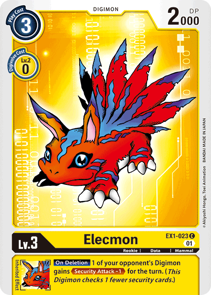 Elecmon [EX1-023] [Classic Collection] | Cracking-Singles