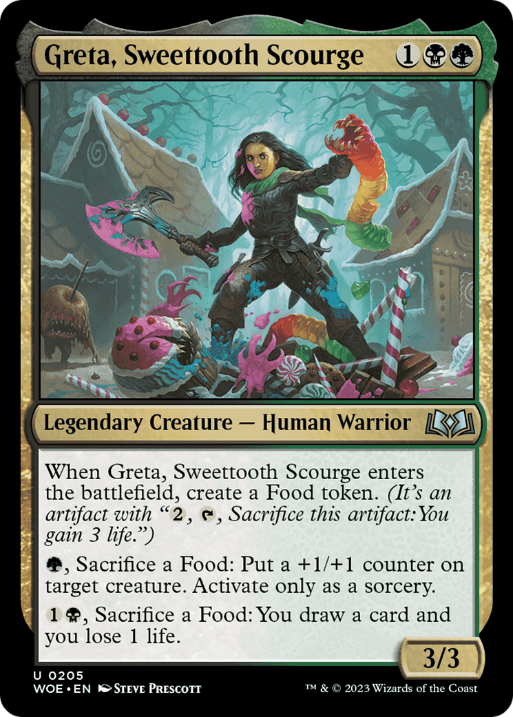 Greta, Sweettooth Scourge [Wilds of Eldraine] | Cracking-Singles