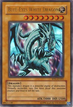 Blue-Eyes White Dragon [RP01-EN001] Ultra Rare | Cracking-Singles