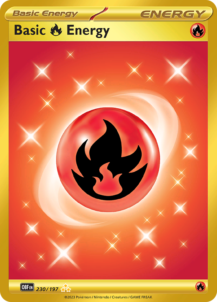 Basic Fire Energy (230/197) [Scarlet & Violet: Obsidian Flames] | Cracking-Singles