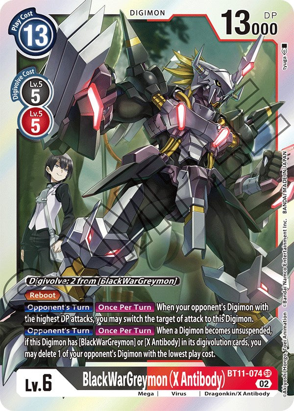 BlackWarGreymon (X Antibody) [BT11-074] [Dimensional Phase] | Cracking-Singles