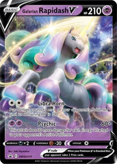 Galarian Rapidash V (SWSH111) [Sword & Shield: Black Star Promos] | Cracking-Singles