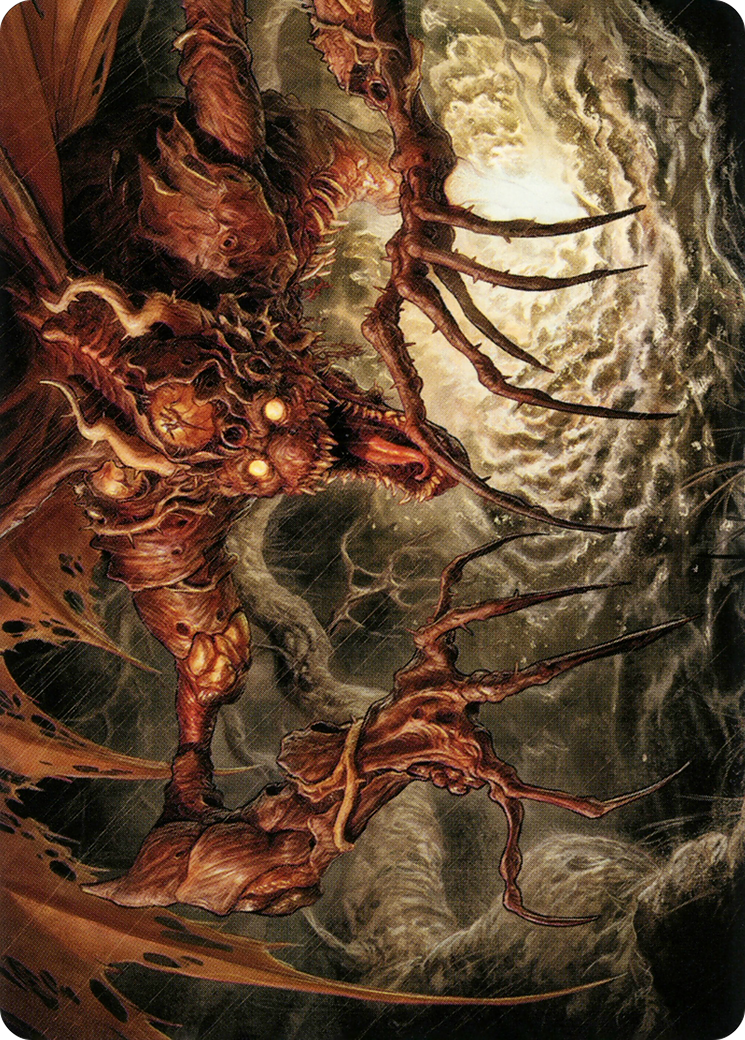 Archfiend of Sorrows Art Card [Modern Horizons 2 Art Series] | Cracking-Singles