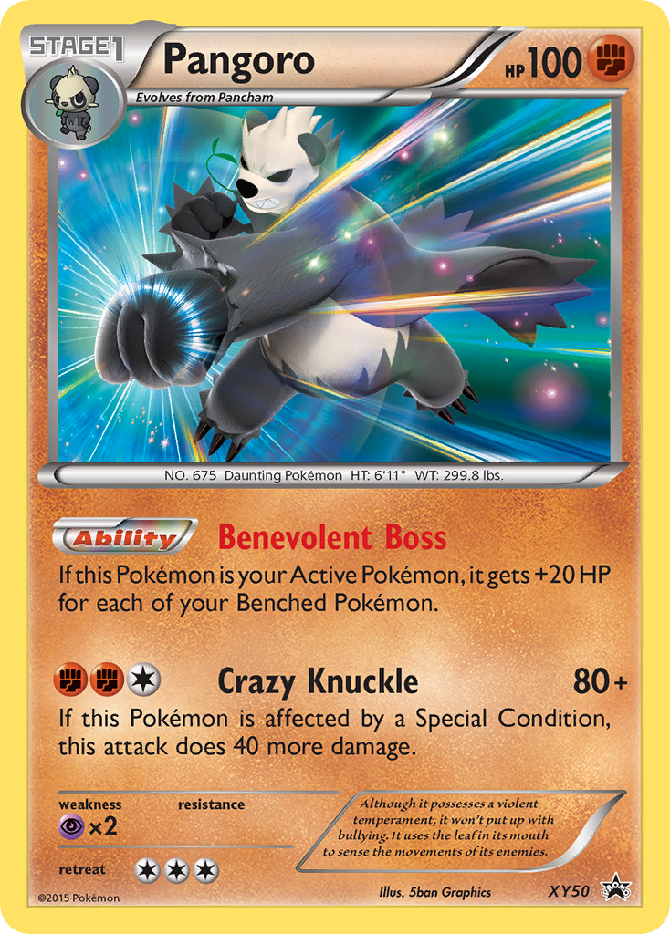 Pangoro (XY50) [XY: Black Star Promos] | Cracking-Singles