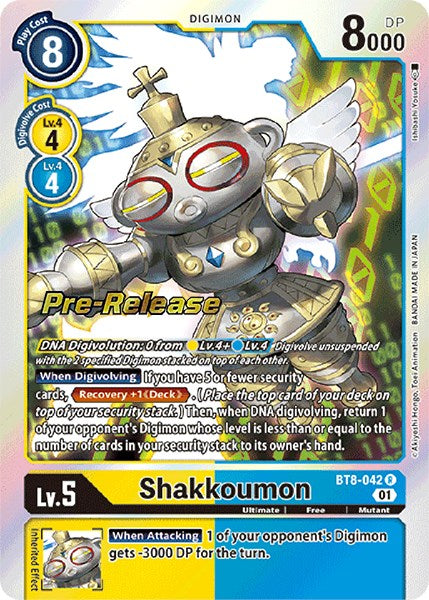 Shakkoumon [BT8-042] [New Awakening Pre-Release Cards] | Cracking-Singles