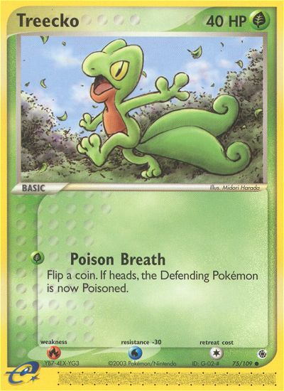 Treecko (75/109) [EX: Ruby & Sapphire] | Cracking-Singles