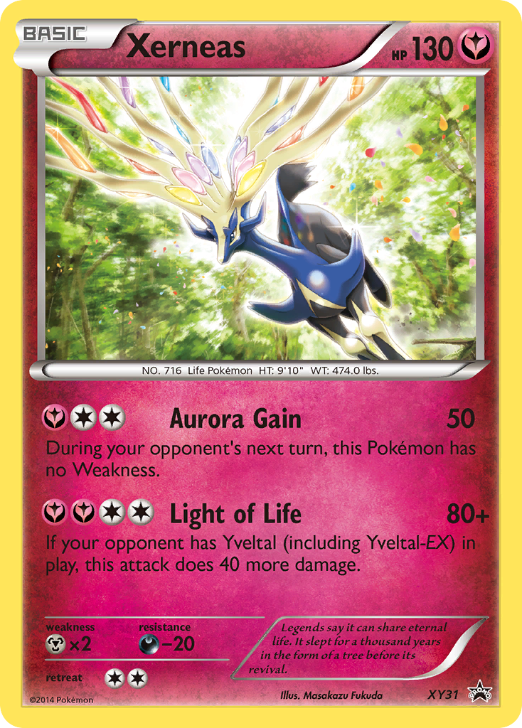 Xerneas (XY31) [XY: Black Star Promos] | Cracking-Singles