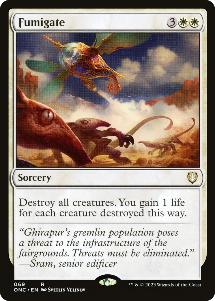 Fumigate [Phyrexia: All Will Be One Commander] | Cracking-Singles