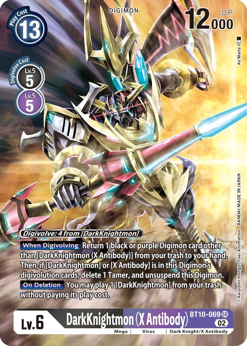 DarkKnightmon (X Antibody) [BT10-069] (Alternate Art) [Xros Encounter] | Cracking-Singles