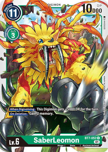 SaberLeomon [BT7-052] [Next Adventure] | Cracking-Singles