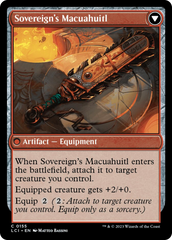 Idol of the Deep King // Sovereign's Macuahuitl [The Lost Caverns of Ixalan] | Cracking-Singles