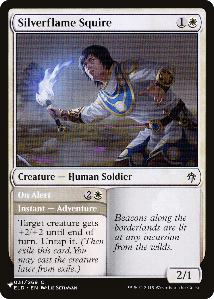 Silverflame Squire [The List Reprints] | Cracking-Singles