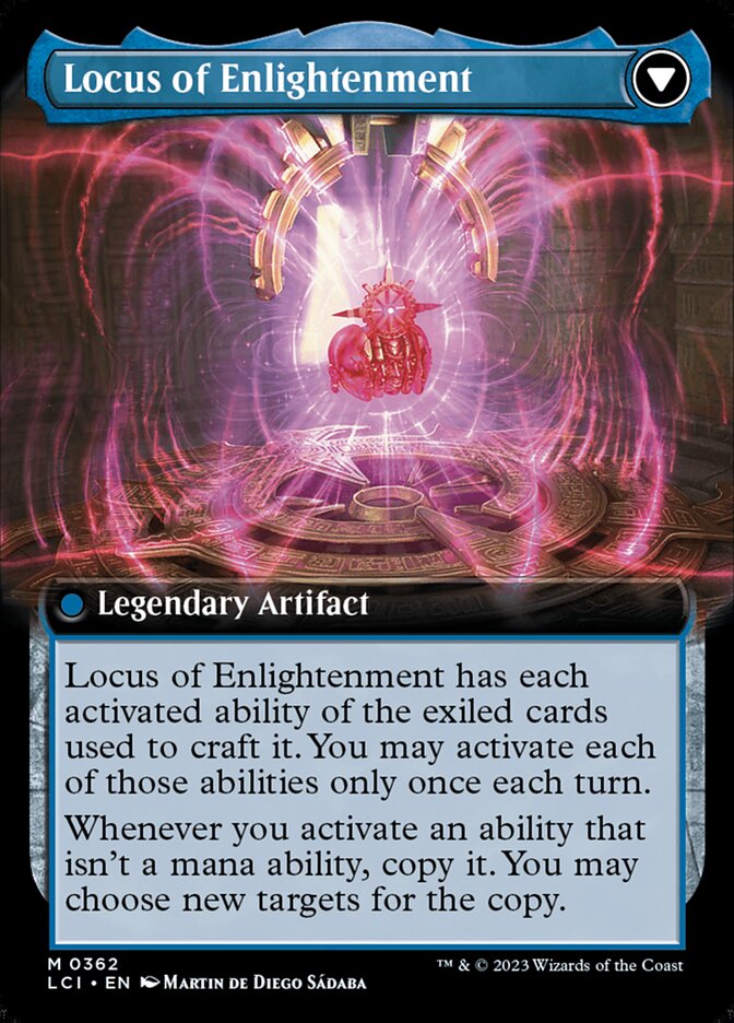 The Enigma Jewel // Locus of Enlightenment (Extended Art) [The Lost Caverns of Ixalan] | Cracking-Singles