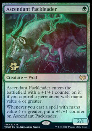 Ascendant Packleader [Innistrad: Crimson Vow Prerelease Promos] | Cracking-Singles