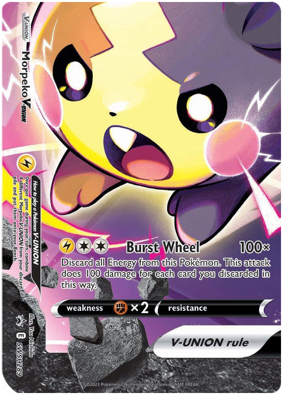 Morpeko V-Union (SWSH289) [Sword & Shield: Black Star Promos] | Cracking-Singles