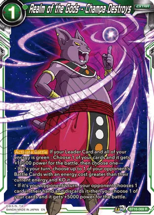 Realm of the Gods - Champa Destroys (BT16-069) [Realm of the Gods] | Cracking-Singles