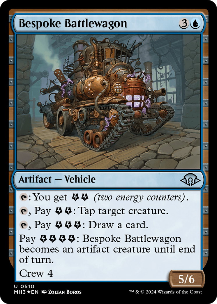 Bespoke Battlewagon (Ripple Foil) [Modern Horizons 3] | Cracking-Singles