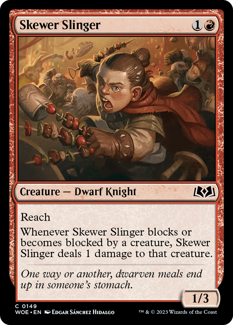 Skewer Slinger [Wilds of Eldraine] | Cracking-Singles