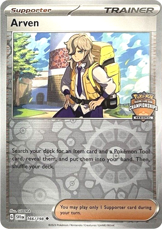 Arven (166/198) (Regional Championships) [League & Championship Cards] | Cracking-Singles