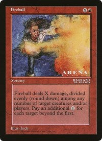 Fireball (Oversized) [Oversize Cards] | Cracking-Singles