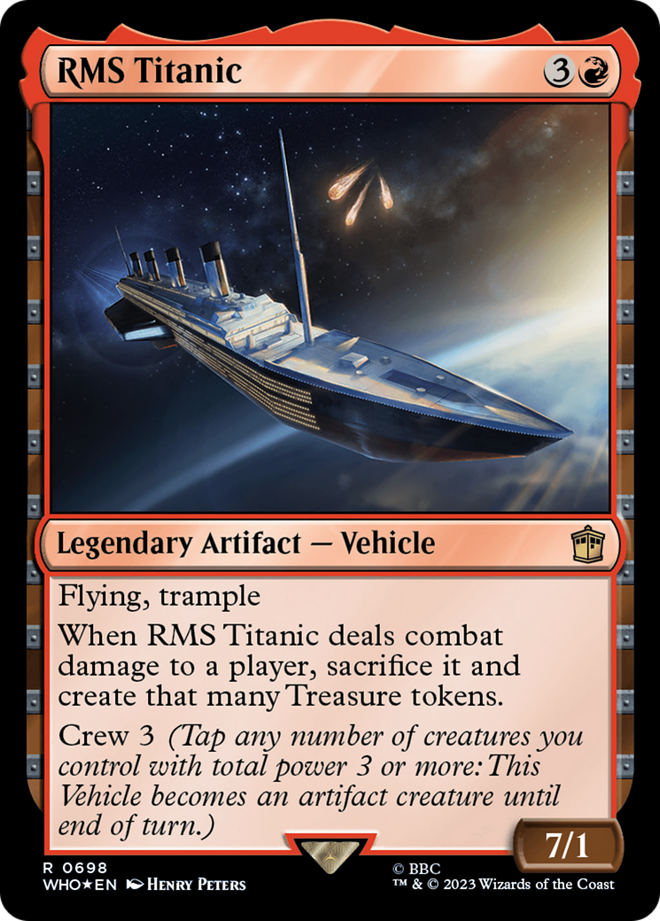 RMS Titanic (Surge Foil) [Doctor Who] | Cracking-Singles