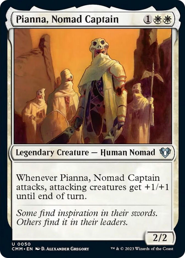 Pianna, Nomad Captain [Commander Masters] | Cracking-Singles