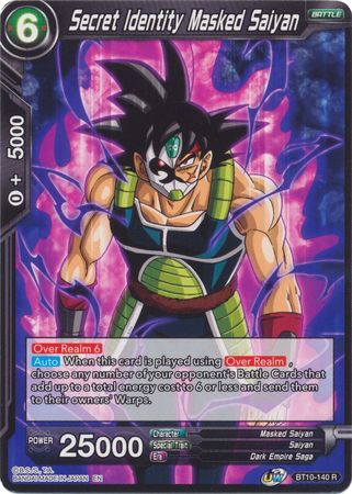 Secret Identity Masked Saiyan (BT10-140) [Rise of the Unison Warrior 2nd Edition] | Cracking-Singles