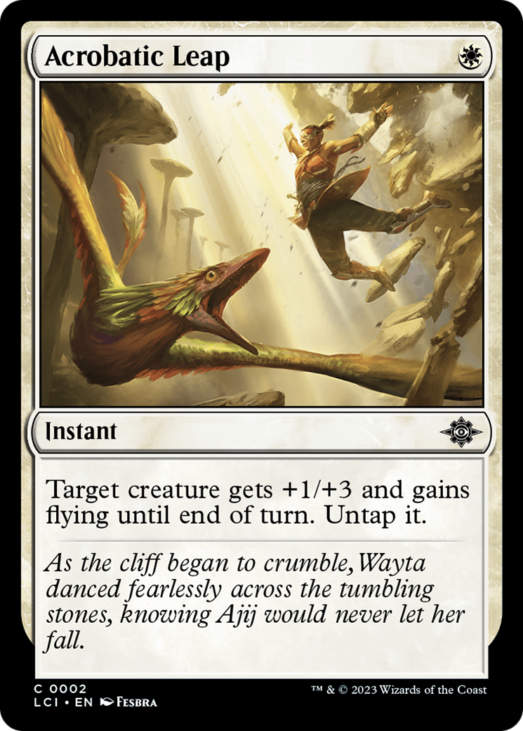 Acrobatic Leap [The Lost Caverns of Ixalan] | Cracking-Singles