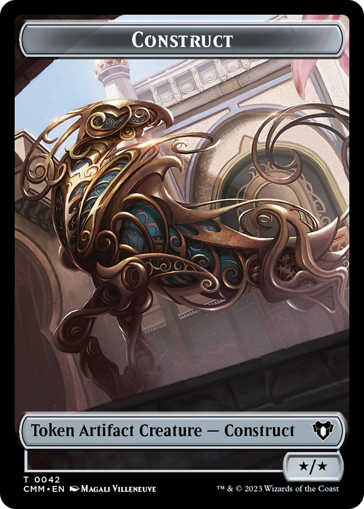 Construct Token (42) [Commander Masters Tokens] | Cracking-Singles